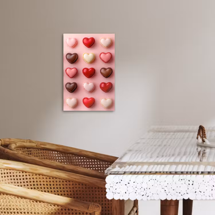KitchenYeah - Cucina - Tela - Amaretti - Cuori - Colorati - Rosa — 4