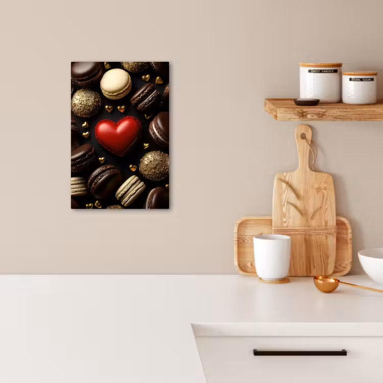 KitchenYeah - Cucina - Tela - Amaretti - Rosso - Cuore — 3