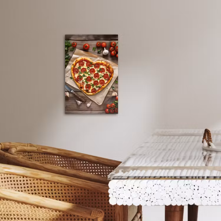 KitchenYeah - Cucina - Tela - Pizza - Cuore - Peperoni - Pomodoro — 1