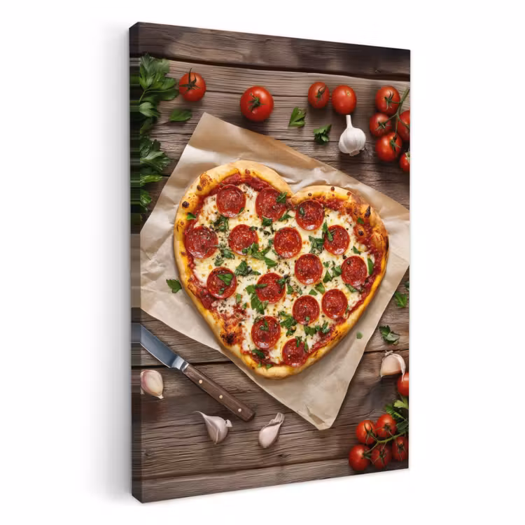 KitchenYeah - Cucina - Tela - Pizza - Cuore - Peperoni - Pomodoro — 2