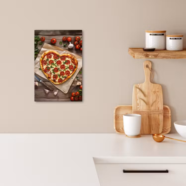 KitchenYeah - Cucina - Tela - Pizza - Cuore - Peperoni - Pomodoro — 3