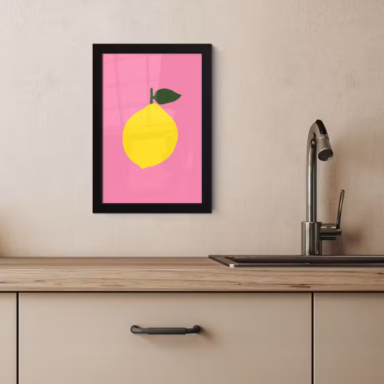 KitchenYeah - Cucina - Cornice per foto - Limone - Giallo - Fresco — 2