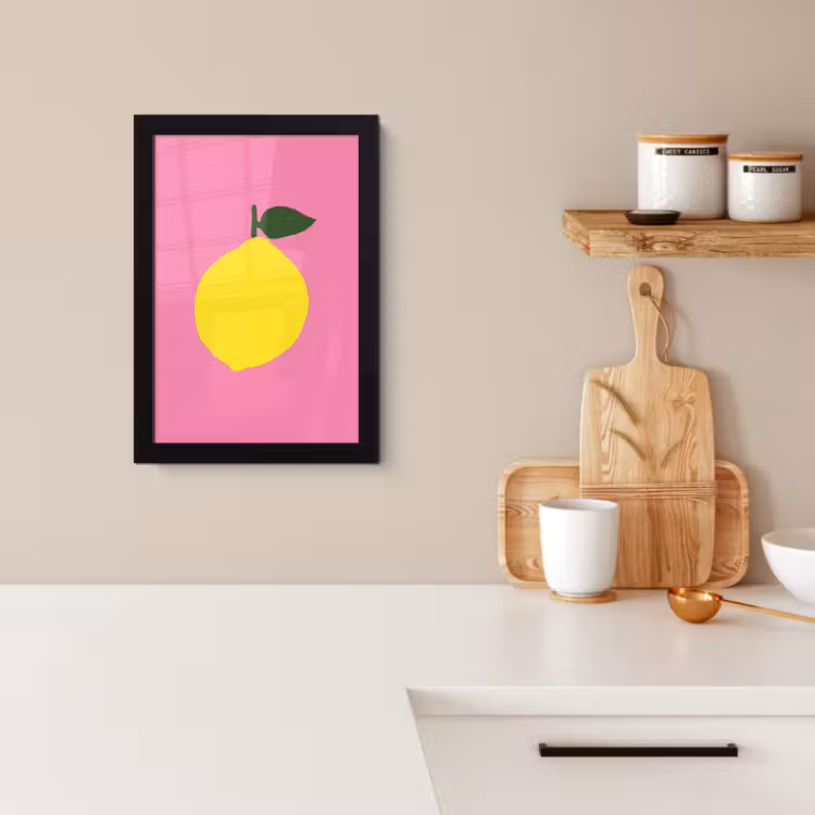 KitchenYeah - Cucina - Cornice per foto - Limone - Giallo - Fresco — 3