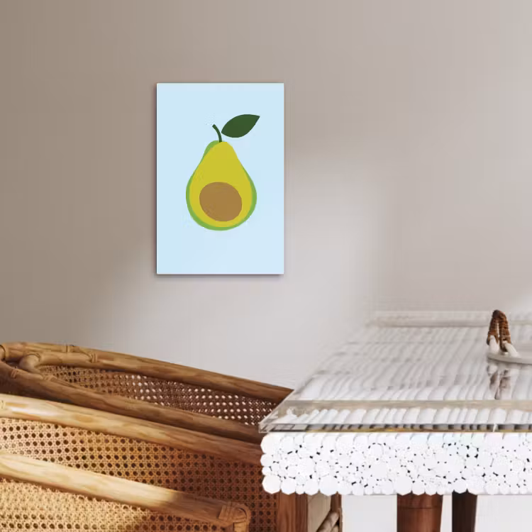 Dipinti su tela - Avocado - Illustrazione - Verde - Frutta — 4