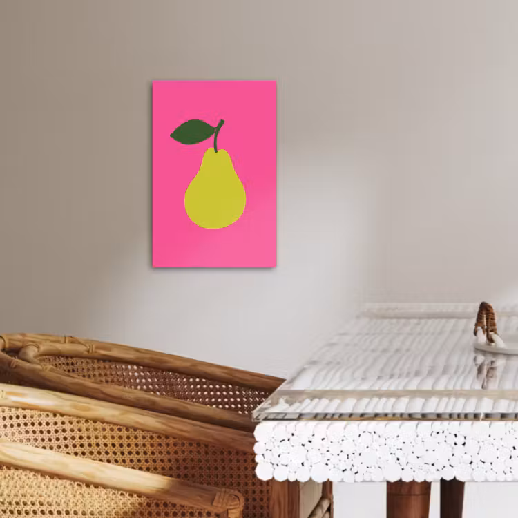 Dipinti su tela - Illustrazione - Frutta - Pera - Verde — 4