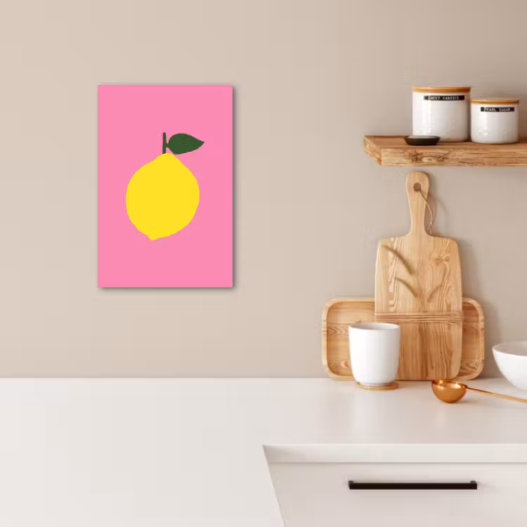 Dipinti su tela - Limone - Giallo - Fresco — 2