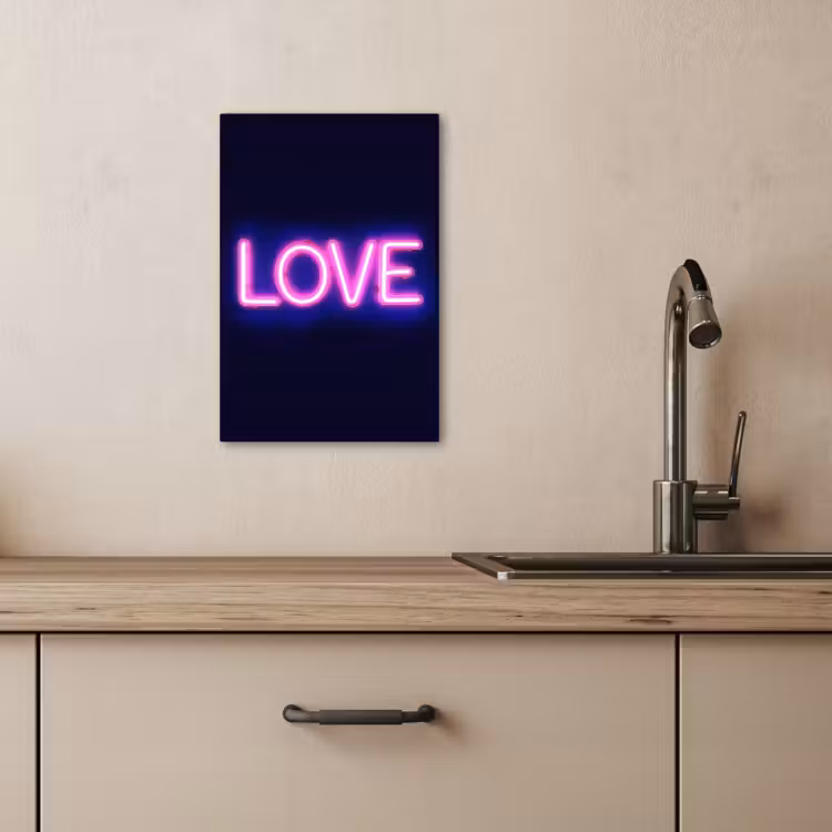 Dipinti su tela - Neon - Amore - San Valentino — 4