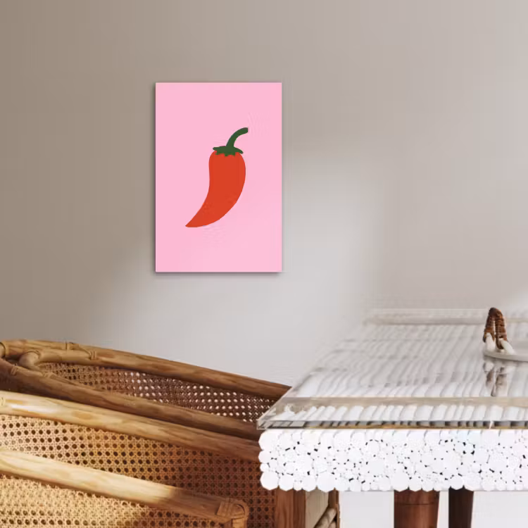 Dipinti su tela - Pepe - Rosso - Illustrazione — 4