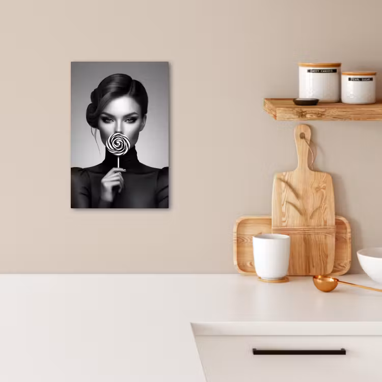 KitchenYeah - Cucina - Tela - Donna - Lolly - Nero — 3