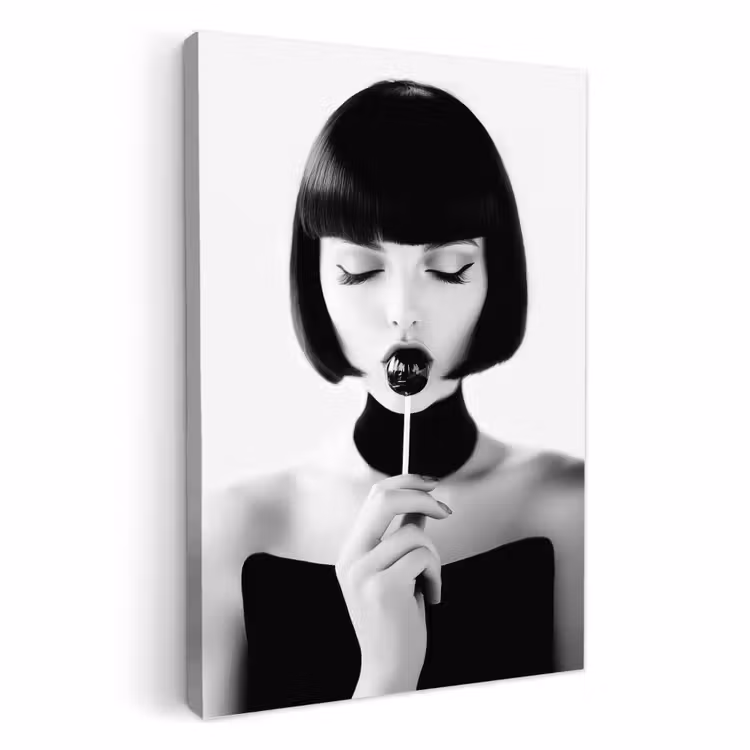 KitchenYeah - Cucina - Tela - Donna - Lolly - Nero - Bianco — 2