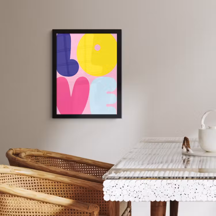 KitchenYeah - Cucina - Cornice per foto - Amore - San Valentino - Colorato — 4
