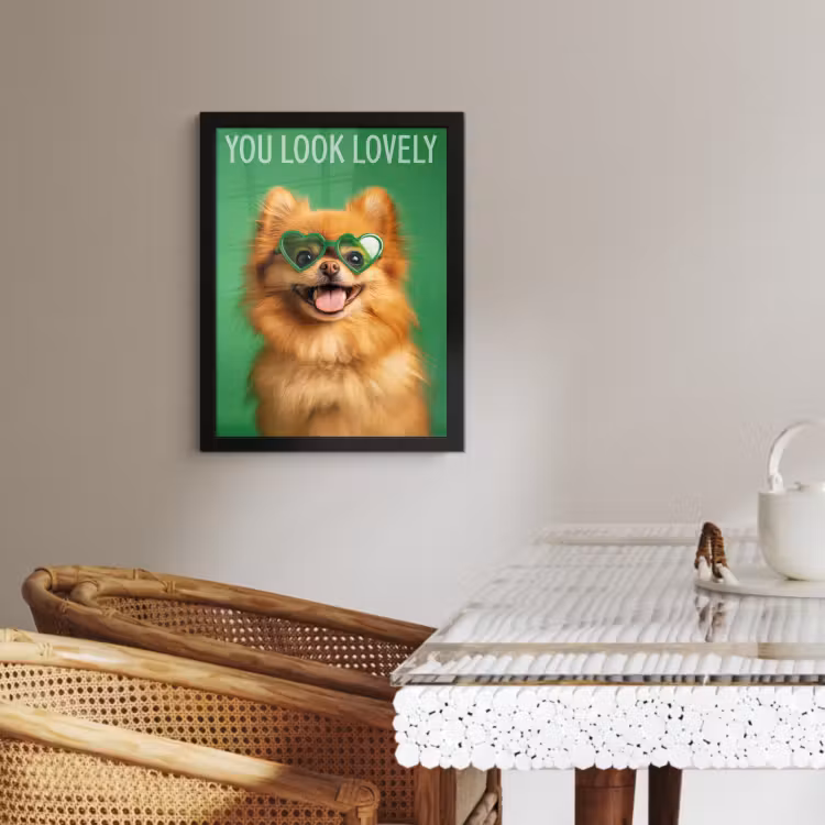 KitchenYeah - Cucina - Cornice per foto - Cane - Occhiali da sole - San Valentino - Amore — 3