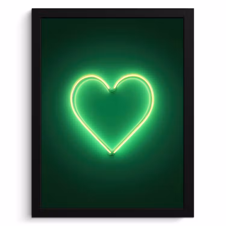 KitchenYeah - Cucina - Cornice per foto - Neon - Verde - Luce — 1