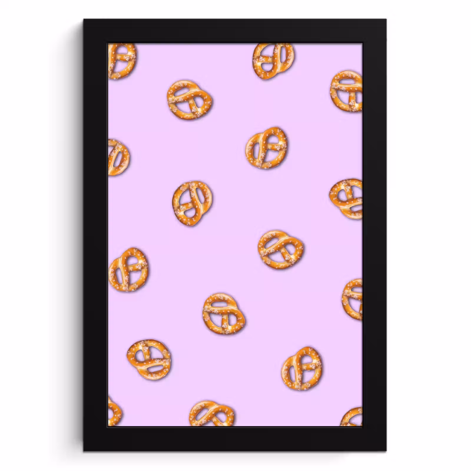 KitchenYeah - Cucina - Cornice per foto - Pretzel - Cibo - Viola — 1
