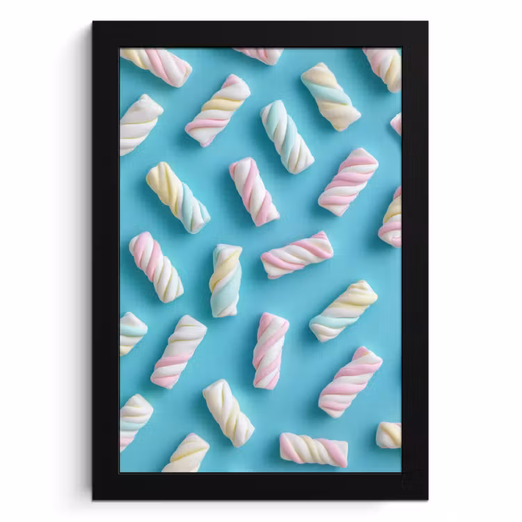 KitchenYeah - Cucina - Cornice per foto - Bacon - Pastello - Caramelle - Blu — 1