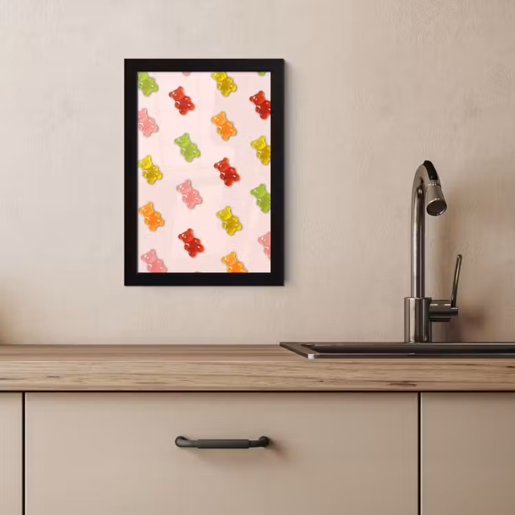 KitchenYeah - Cucina - Cornice per foto - Colore - Caramella - Rosa — 3