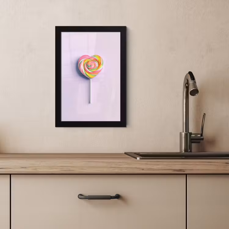 KitchenYeah - Cucina - Cornice per foto - Cuore - Lecca-lecca - Caramella — 3