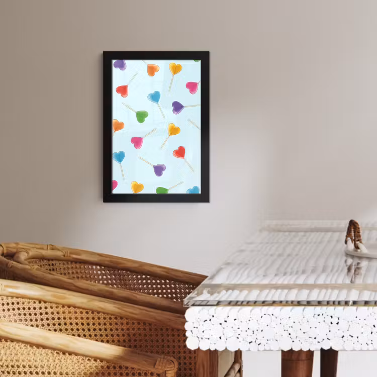 KitchenYeah - Cucina - Cornice per foto - Lecca-lecca - Arcobaleno - Caramella — 4