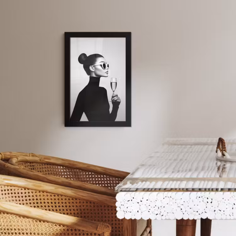 KitchenYeah - Cucina - Cornice per foto - Donna - Champagne - Moderno — 2