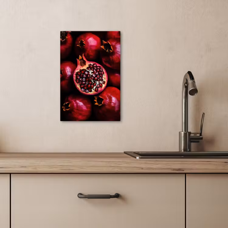 KitchenYeah - Cucina - Tela - Melograno - Rosso - Frutta — 1