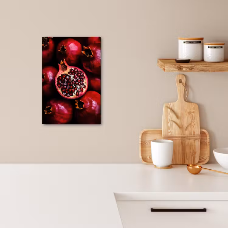 KitchenYeah - Cucina - Tela - Melograno - Rosso - Frutta — 3