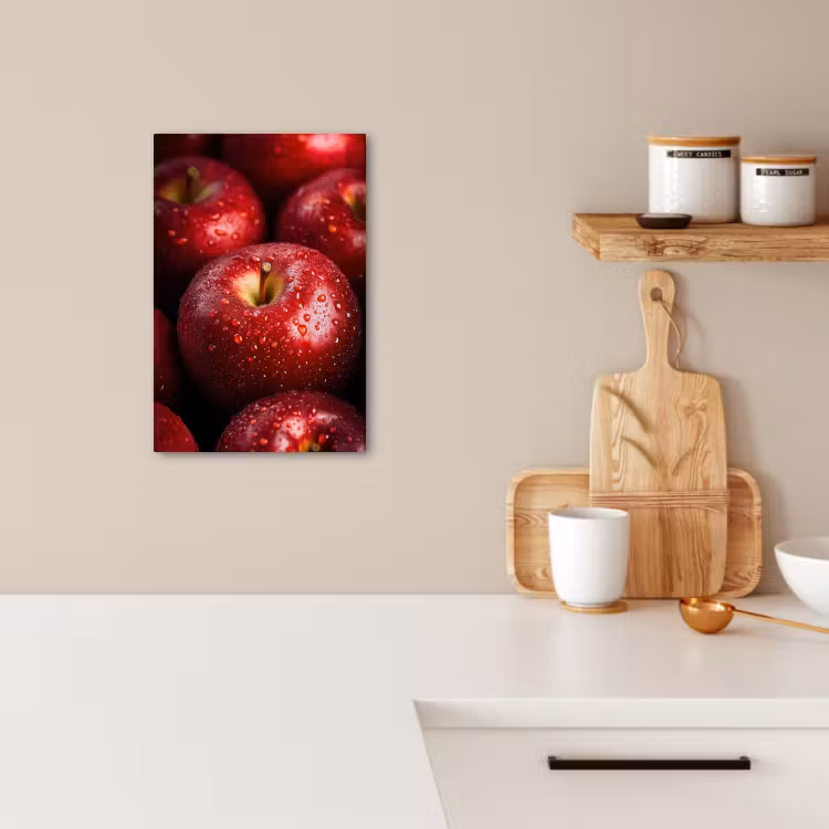 KitchenYeah - Cucina - Tela - Rosso - Mele - Frutta — 3