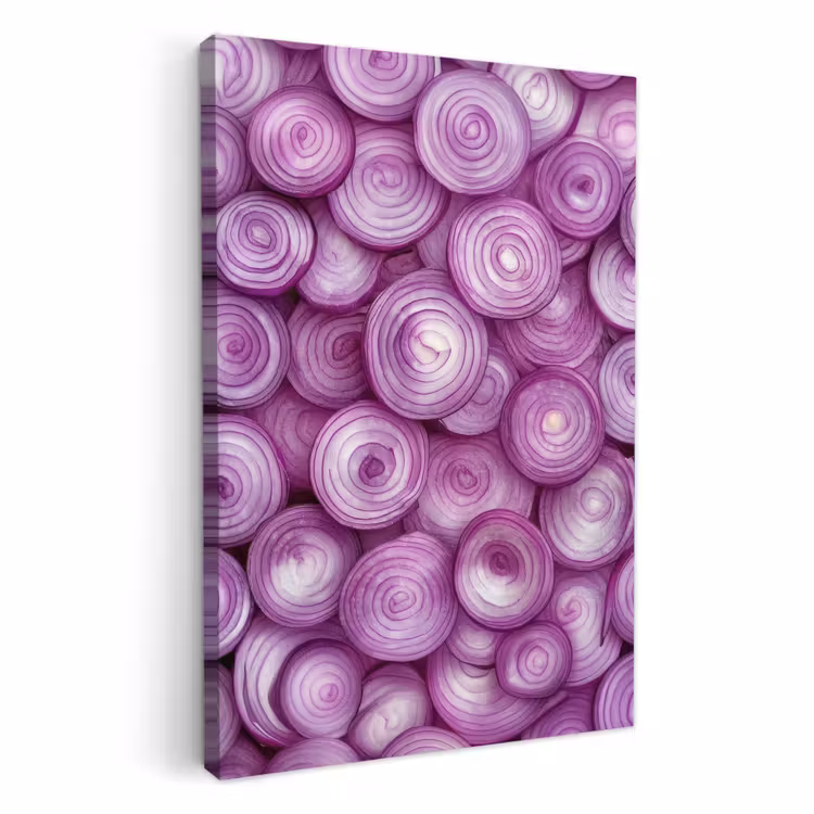 KitchenYeah - Cucina - Tela - Viola - Cipolle - Primo piano — 1