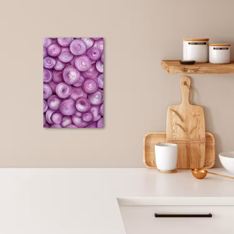 KitchenYeah - Cucina - Tela - Viola - Cipolle - Primo piano — 3