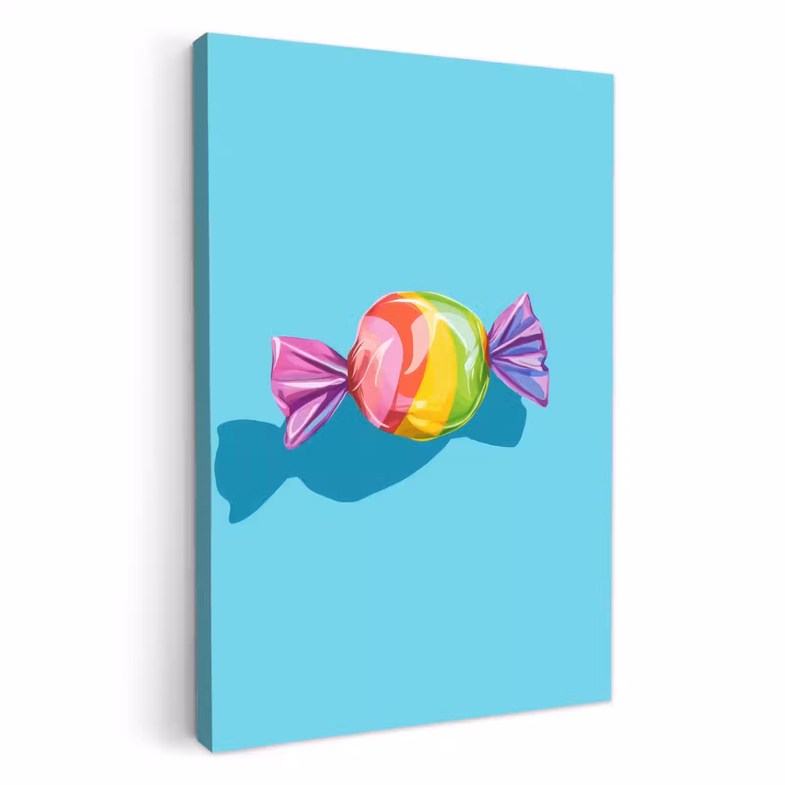KitchenYeah - Cucina - Tela - Blu - Caramelle - Arcobaleno — 1