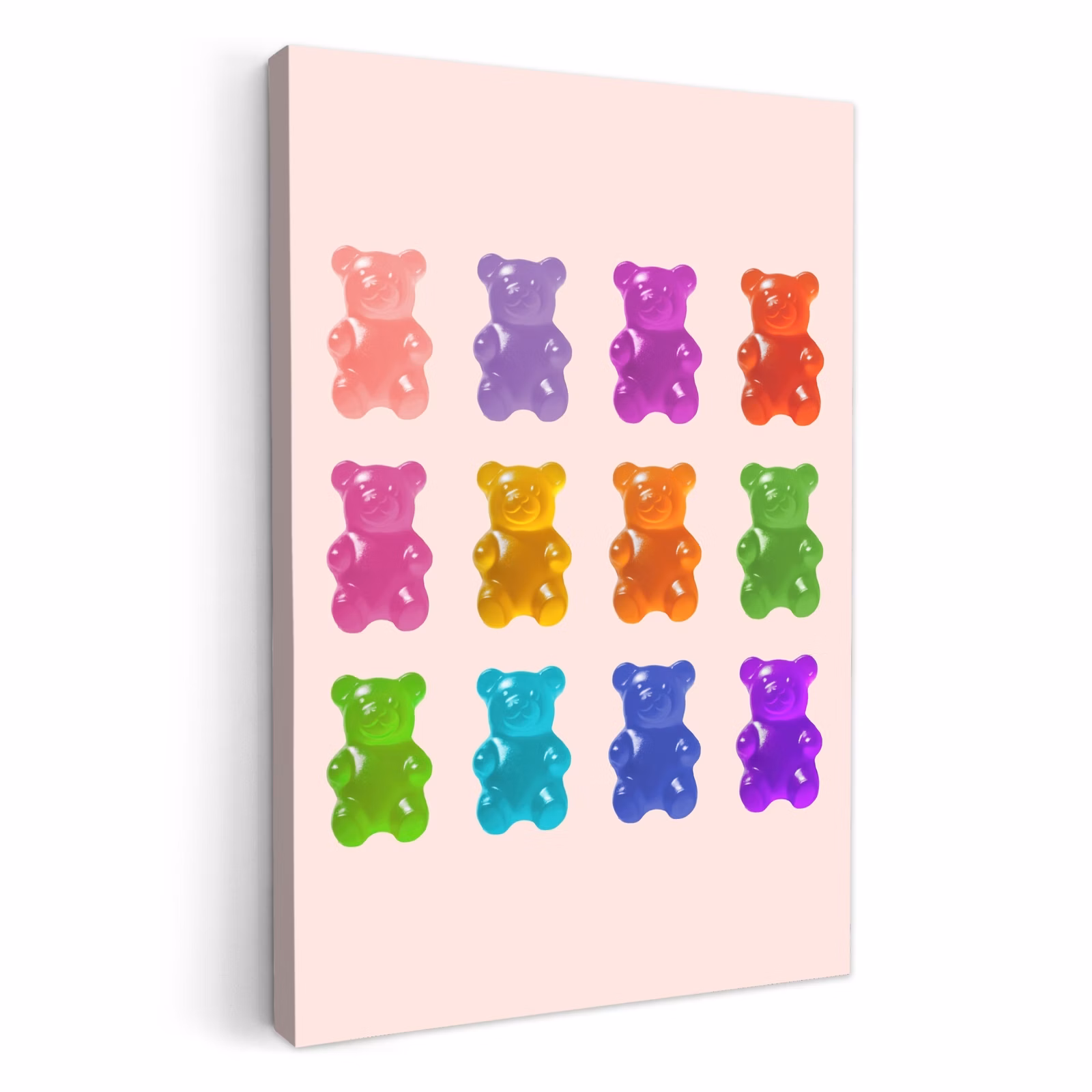 KitchenYeah - Cucina - Tela - Orso - Colorato - Caramella — 1
