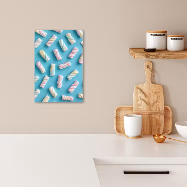 KitchenYeah - Cucina - Tela - Bacon - Pastello - Caramelle - Blu — 2