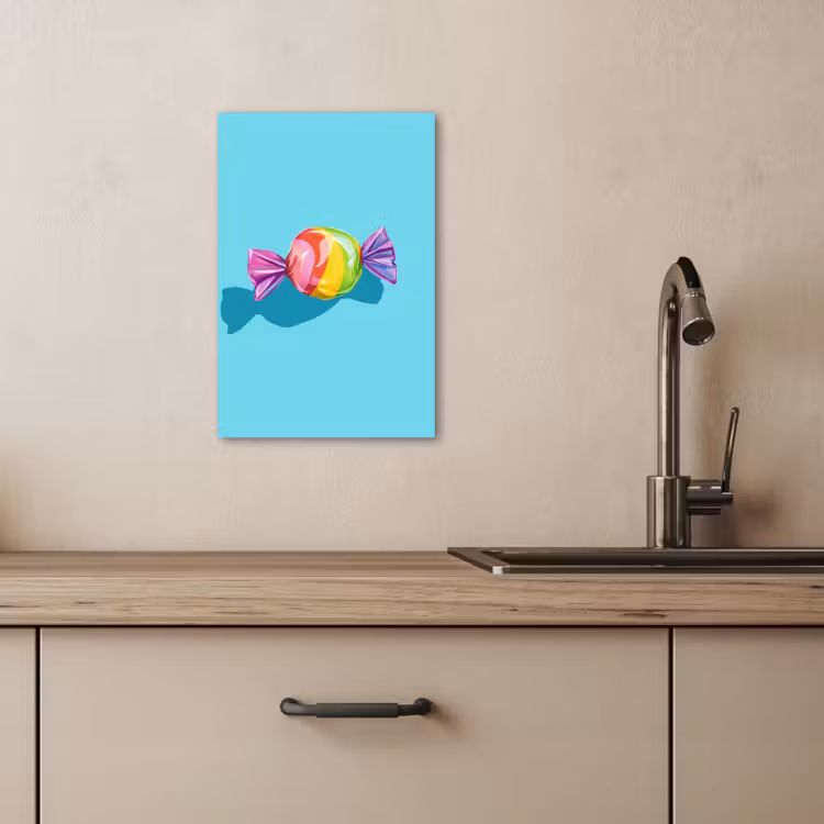 KitchenYeah - Cucina - Tela - Blu - Caramelle - Arcobaleno — 4