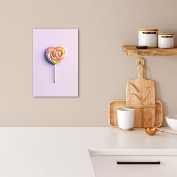 KitchenYeah - Cucina - Tela - Cuore - Lecca-lecca - Caramella — 3