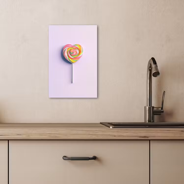 KitchenYeah - Cucina - Tela - Cuore - Lecca-lecca - Caramella — 4