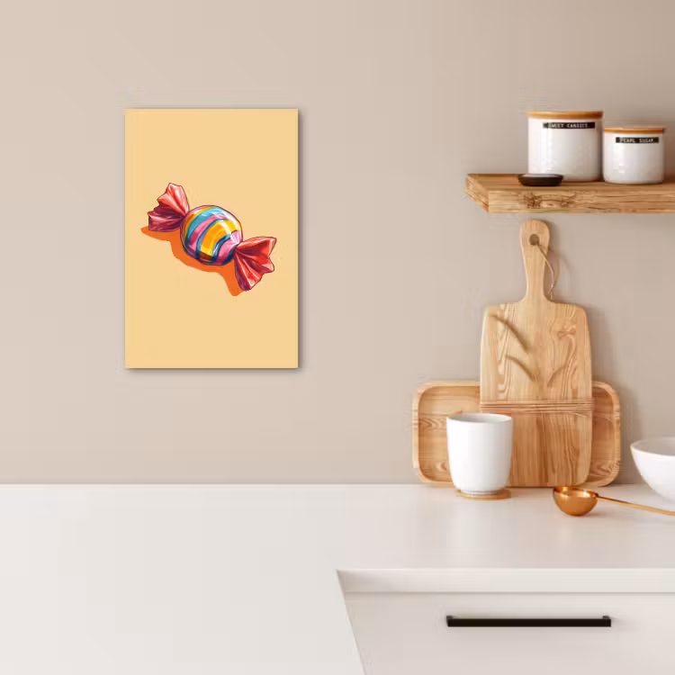 KitchenYeah - Cucina - Tela - Giallo - Caramella - Colore — 4