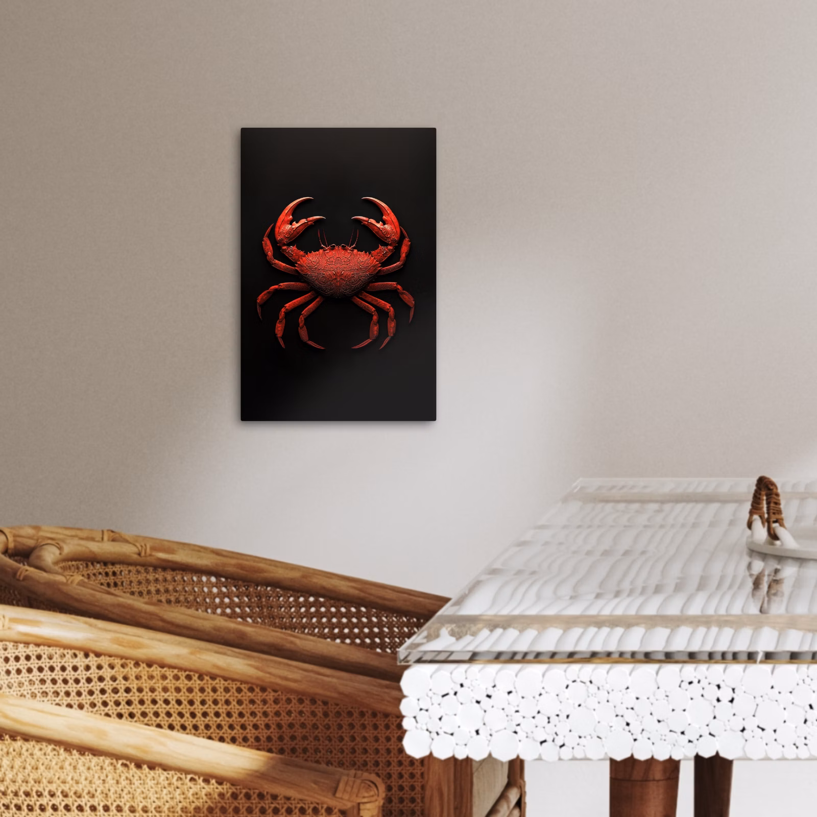 KitchenYeah - Cucina - Tela - Granchio - Rosso - Pesce - Crostacei — 1
