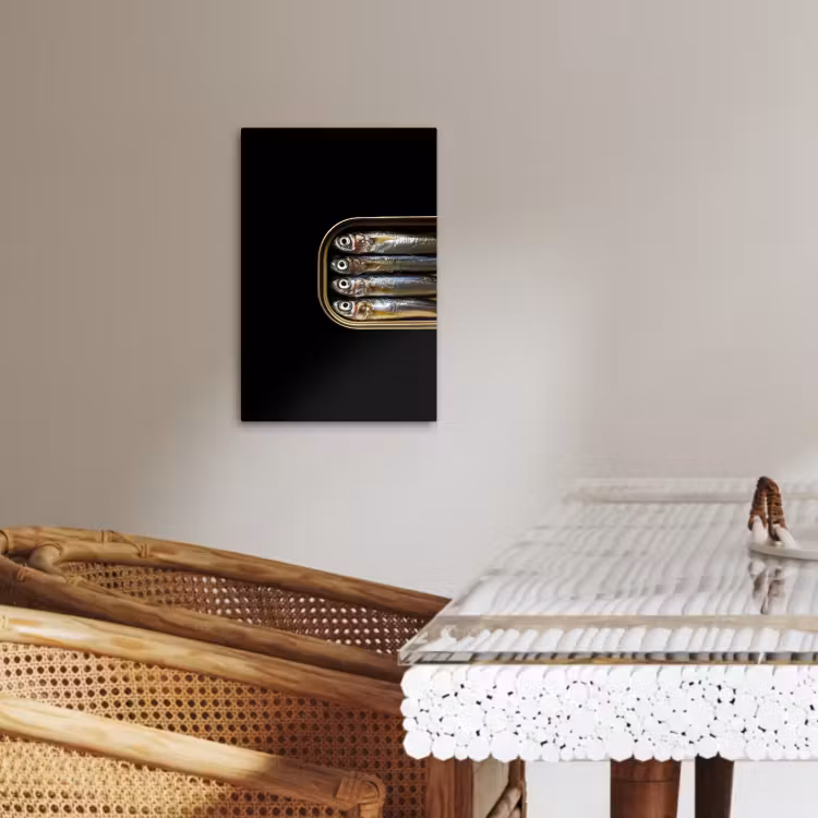 KitchenYeah - Cucina - Tela - Sardine - Lattina - Nero - Pesce — 2
