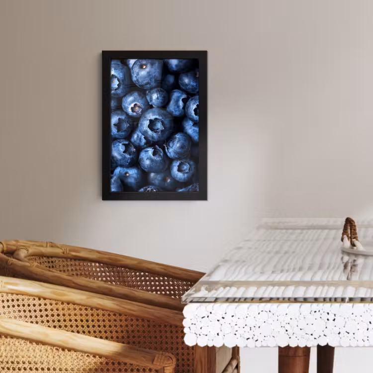 KitchenYeah - Cucina - Cornice per foto - Bacche - Blu - Frutta — 1