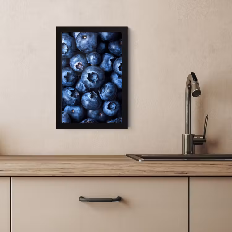 KitchenYeah - Cucina - Cornice per foto - Bacche - Blu - Frutta — 3