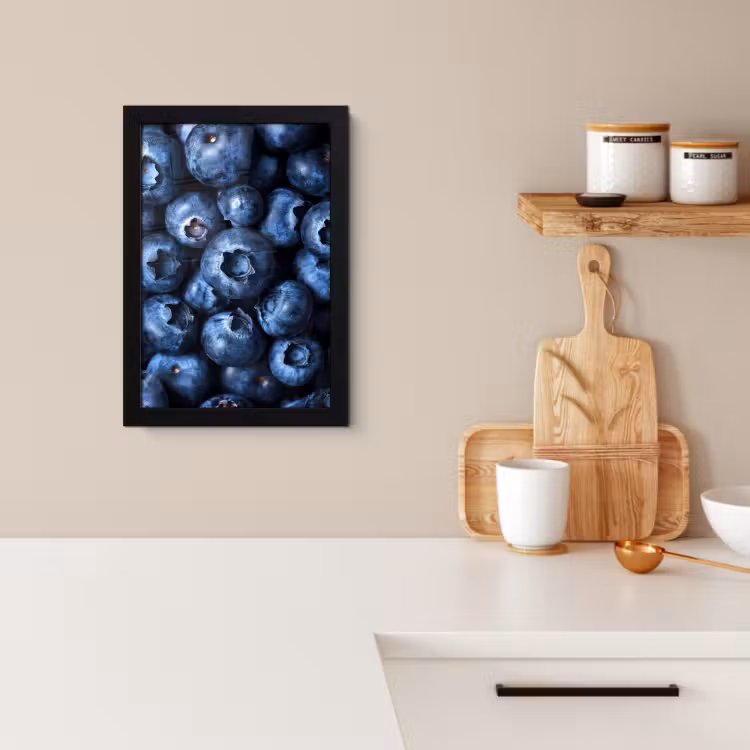KitchenYeah - Cucina - Cornice per foto - Bacche - Blu - Frutta — 4