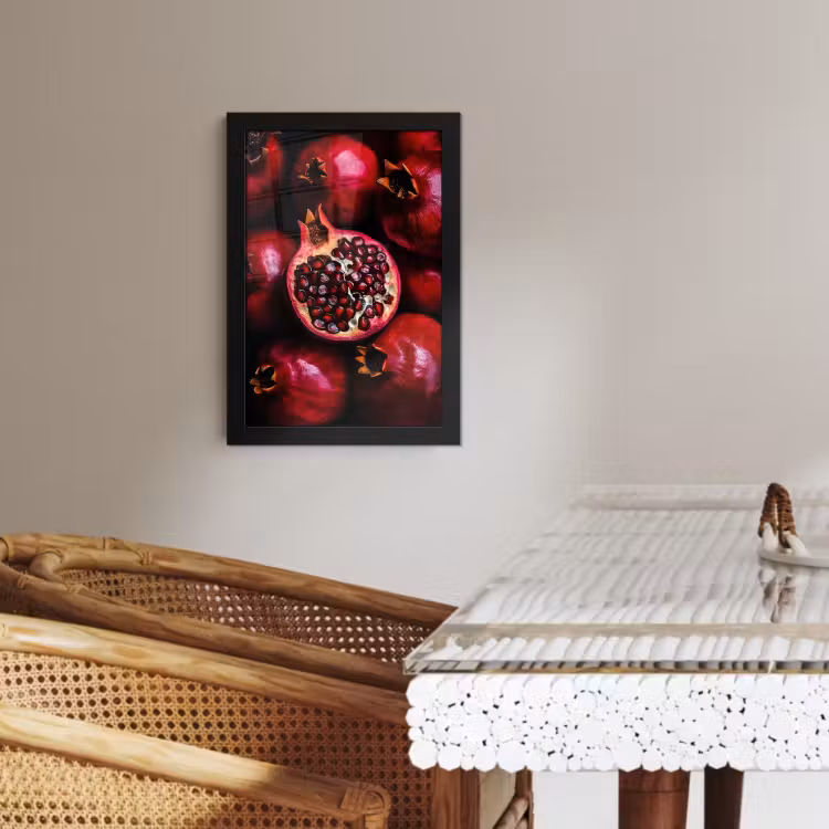 KitchenYeah - Cucina - Cornice per foto - Melograno - Rosso - Frutta — 4