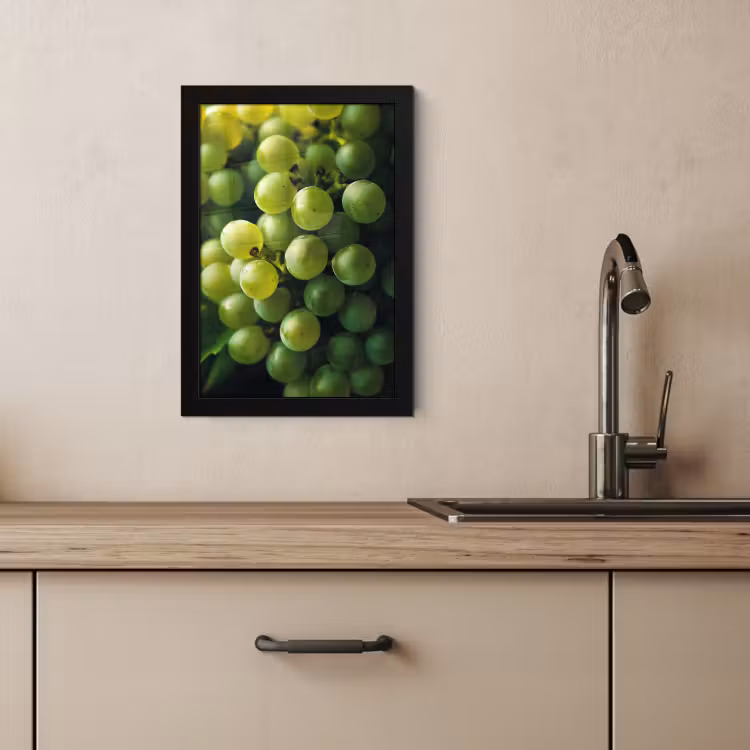 KitchenYeah - Cucina - Cornice per foto - Uva - Grappolo - Verde — 2
