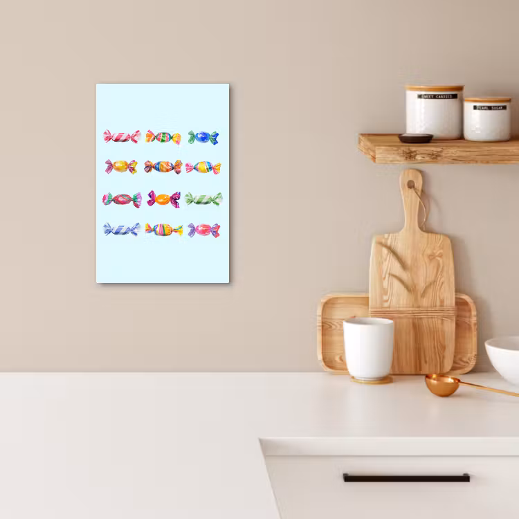 KitchenYeah - Cucina - Tela - Caramelle - Realistiche - Colorate — 4