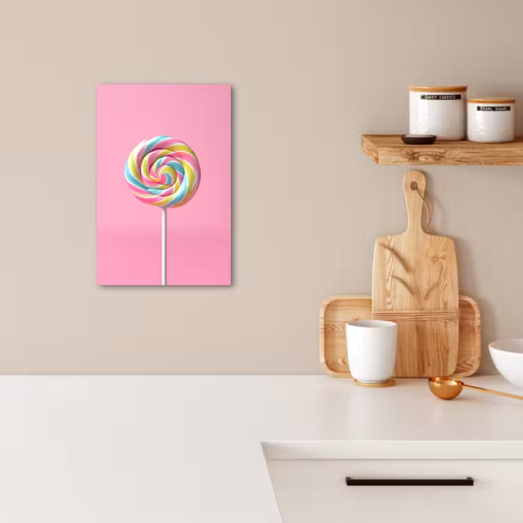KitchenYeah - Cucina - Tela - Lecca-lecca - Rosa - Caramella - Dolce — 3