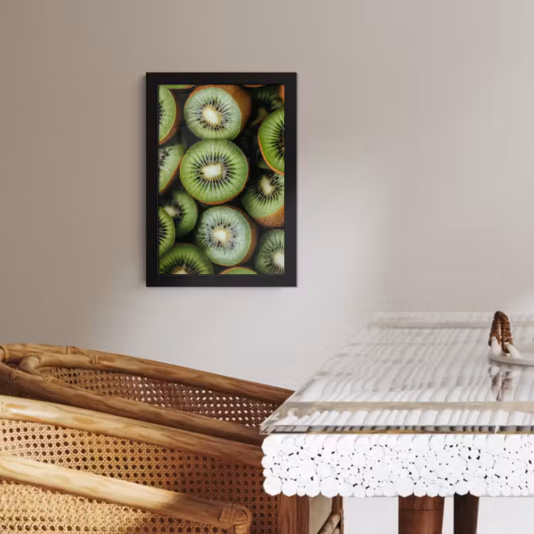 KitchenYeah - Cucina - Cornice per foto - Kiwi - Frutta - Verde — 4
