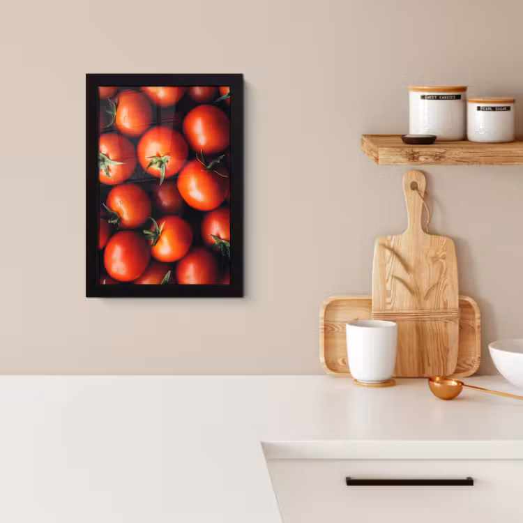 KitchenYeah - Cucina - Cornice per foto - Verdure - Rosso - Pomodori — 2