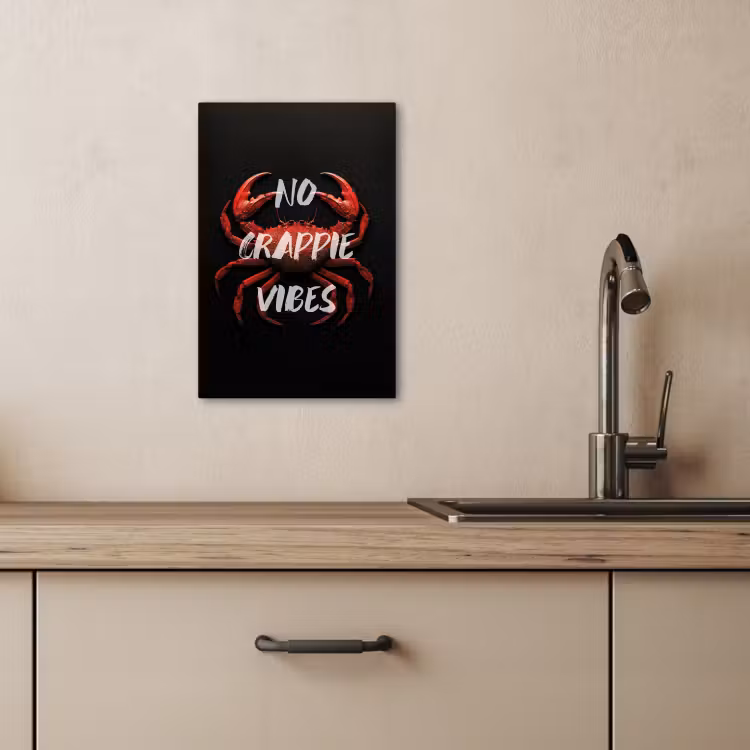 KitchenYeah - Cucina - Tela - Granchio - Rosso - Testo - Nero — 4