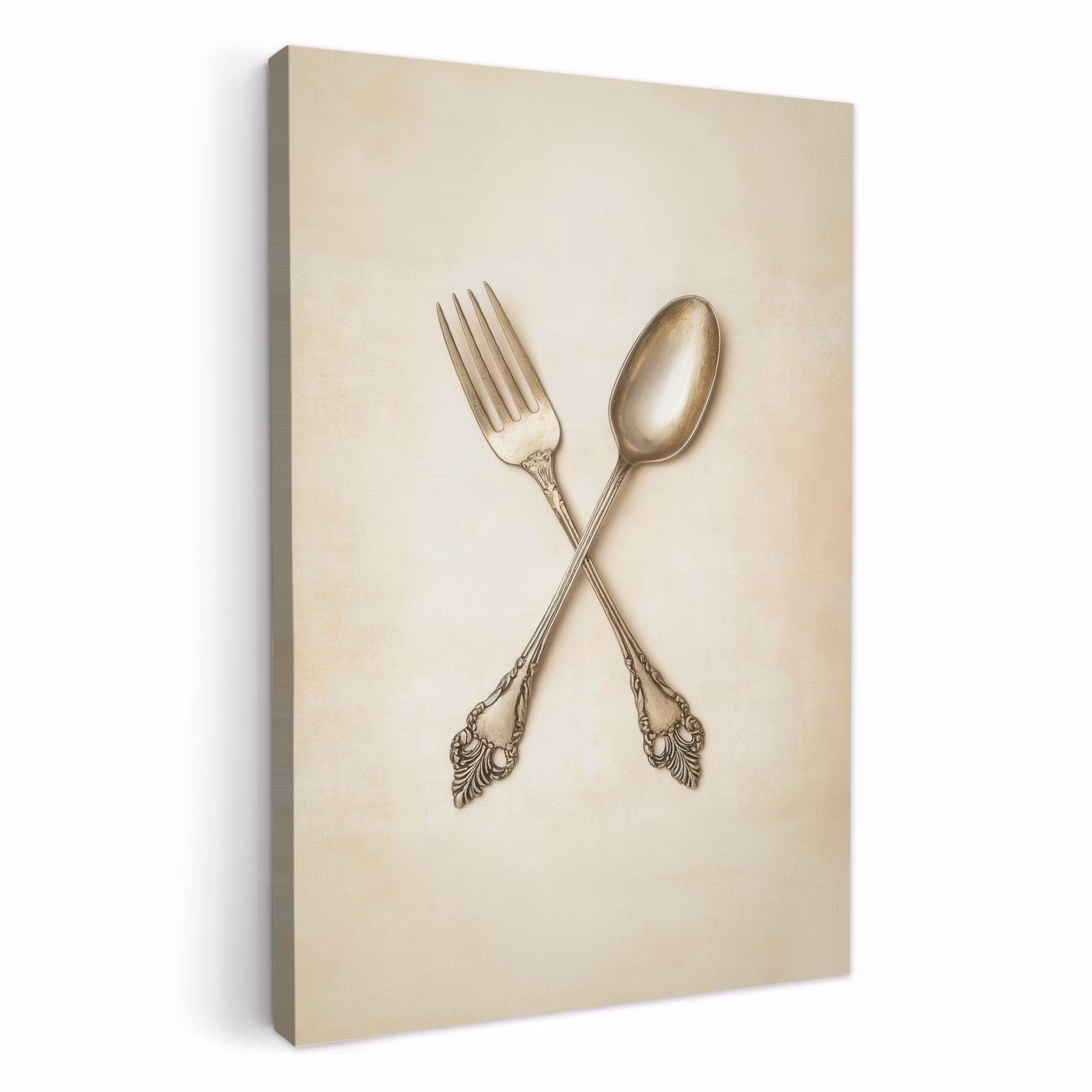 KitchenYeah - Cucina - Tela - Beige - Vintage - Posate — 1