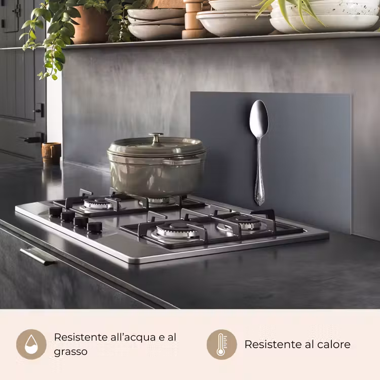 Paraschizzi cucina - Argento - Metallo - Cucchiaio — 2
