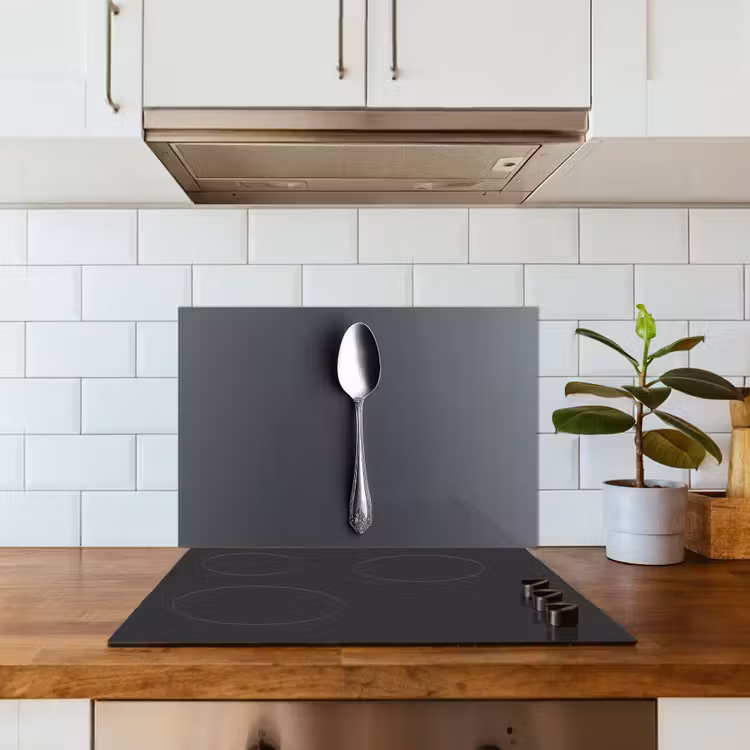 Paraschizzi cucina - Argento - Metallo - Cucchiaio — 3